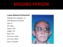 Missing Buck Meadows Resident Lewis Schluchter