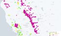 PSPS Events Across California