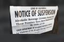 ABC suspension notice