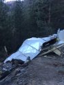 FedEx truck crash on Sonora Pass