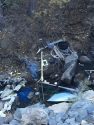 FedEx truck crash on Sonora Pass