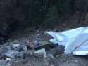 FedEx truck crash on Sonora Pass
