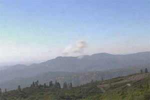Fire south of Clements in San Joaquin County