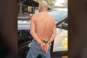Suspect Short being arrested