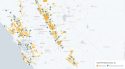 PG&E PSPS Map