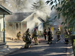 House fire on Annalee Court in Angels Camp