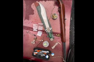 Drugs and weapons found in White Pine Lake bust