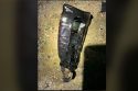Melted plastic bottle used as Molotov cocktail in arson