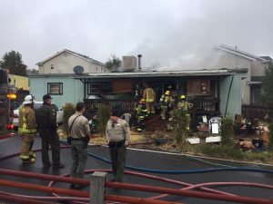 Jamestown Mobile Home Fire