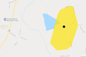 PG&E Jamestown power outage