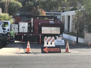 TUD Sewer Line Repairs On William Street