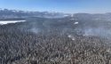 Snow on Creek Fire