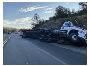 Big Rig Rollover Crash