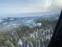 Blue Jay Fire In Yosemite