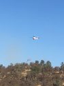 Don Pedro area fire on Lozano Street in Mariposa County taken from Arbolada Dr.