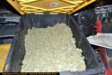 Pot found in containers and seized by CCSO