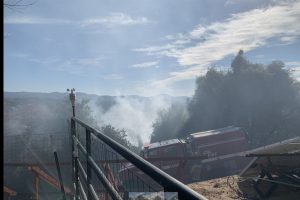 Upland Fire in Sonora off