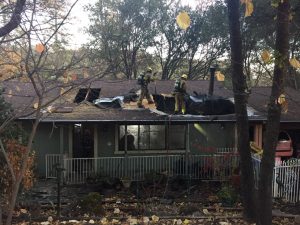House Fire on Buena Vista Avenida