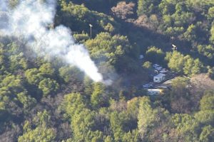 Vehicle fire into vegetation near Yankee Hill in Tuolumne County