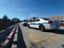 Arrest scene behind Lowe's
