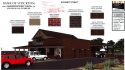 Back building rendering for the new Bank Of Stockton view from S. Stewart Street
