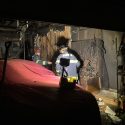 Sonora garage fire with car inside