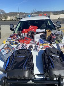 Stolen items found in pickup bed