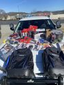 Stolen items found in pickup bed