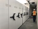 Filing system in Tuolumne County Courthouse