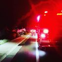 DUI crash into bus stop