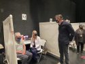 Governor Gavin Newsom At COVID-19 Vaccine Clinic