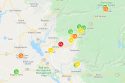 PGE Highway 108 power outages