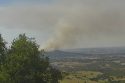 Campo Fire in Calaveras County view from Valley Springs