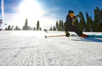 Skiing At Dodge Ridge