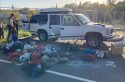 SUV where man was living with 16 dogs-three were found dead inside the vehicle