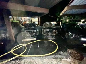 Quail Hollow Car Fire