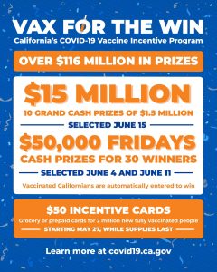 Vaccine Lotto Announced