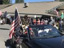 Lt. Denny Thompson arrives in downtown Twain Harte