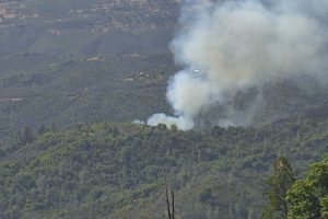 Fire in Mokelumne Hill