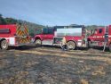 Solar Fire near the Sierra Conservation Fire in Jamestown