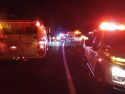 Suspect being detained on Highway 108 in the Twain Harte area
