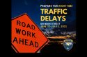 Traffic delays in Angels Camp in Calaveras County