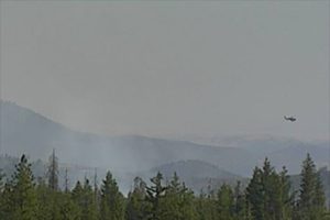 Vernal Fire in the Big Flat Oak area of Tuolumne County 5:50 p.m.