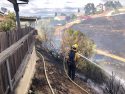 Valley Springs vegetation fire