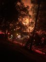 Fire in Pine Mountain Lake - Photo by: Janice Goodson