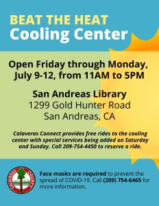 Cooling Center Set To Open In San Andreas