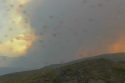 Tamarack Fire near Markleeville 7-21-21 5 pm
