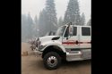 Tuolumne Fire District E-733 working on Dixie Fire