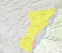 Airola Fire 8/27 Warnings and burned area