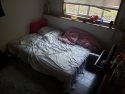 Bed used by sqautters